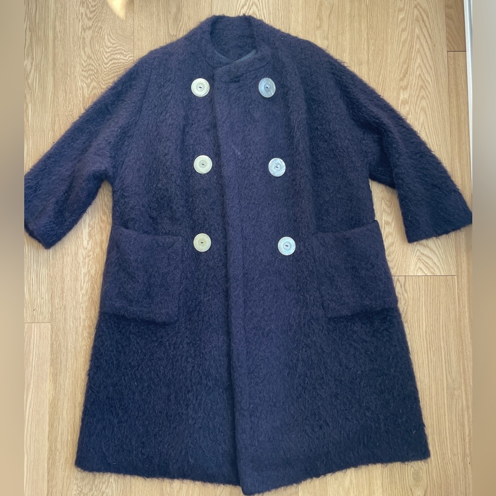 Vintage Retro wool Women's Coat - Picture 2 of 8